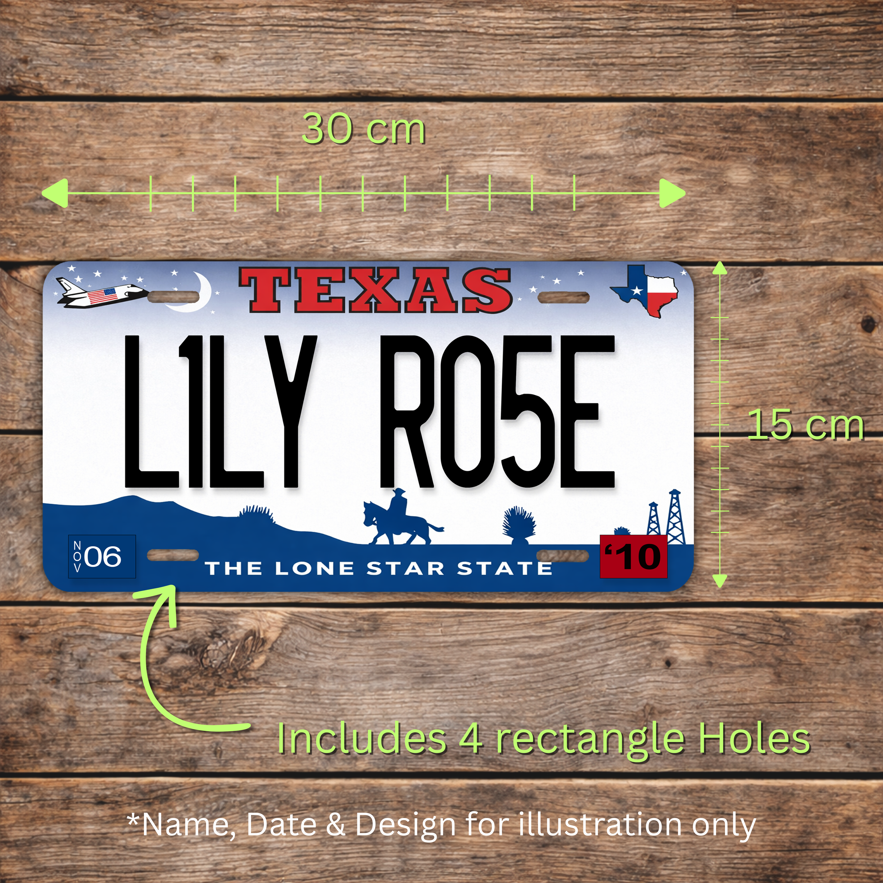 USA Personalised Licence Plates