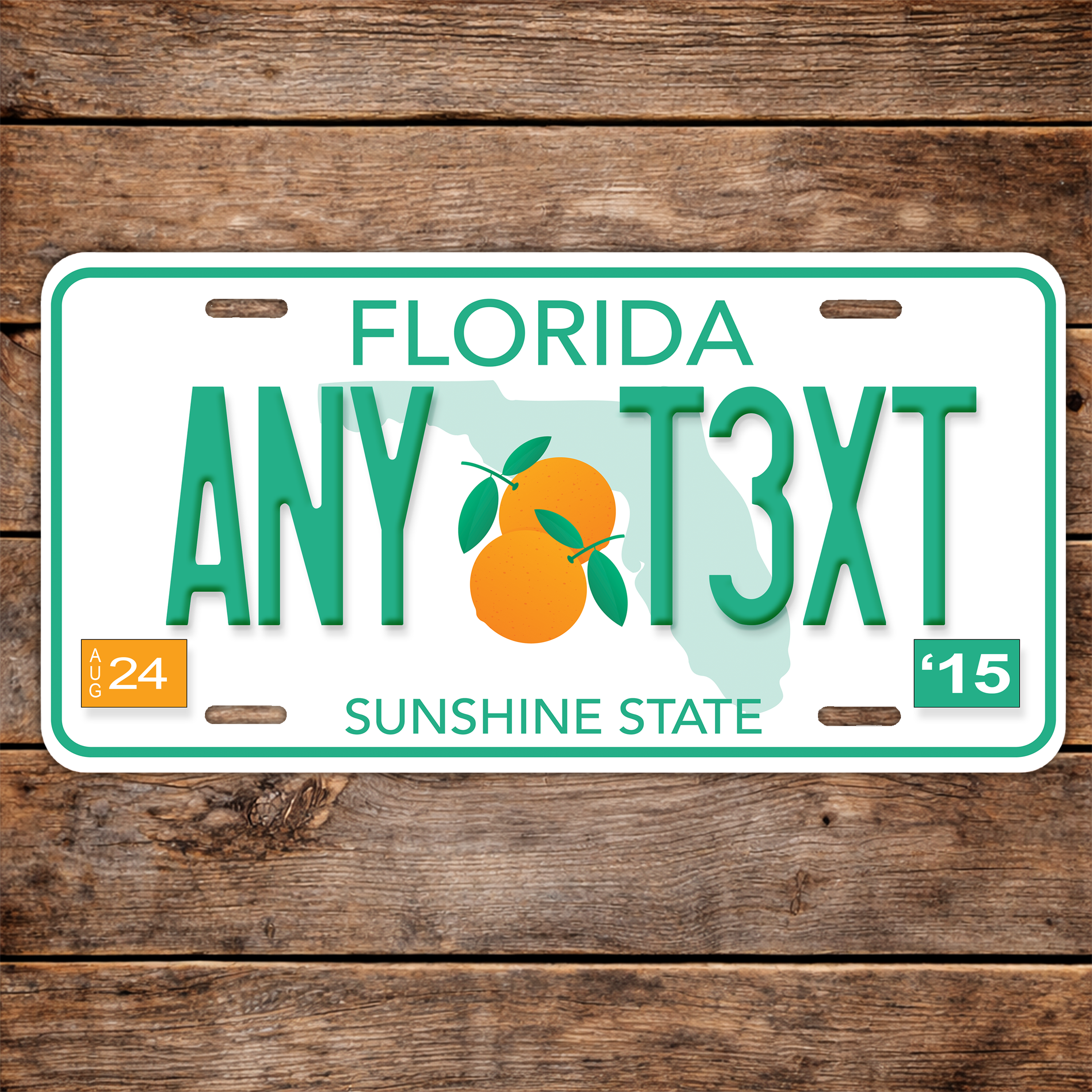 USA Personalised Licence Plates